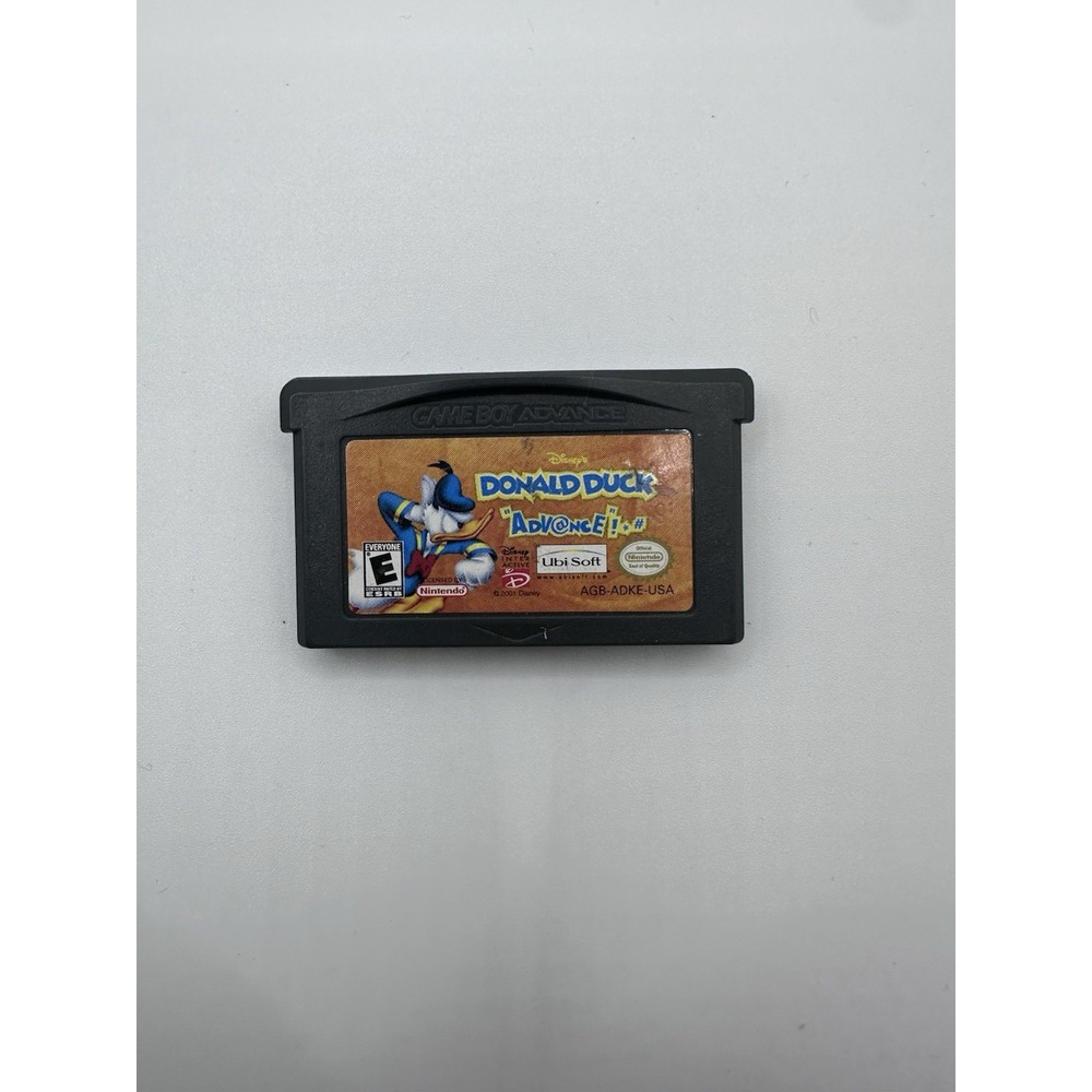 Disney's Donald Duck Advance Nintendo Game Boy Advance GBA 2001 Ubisoft E Rated
